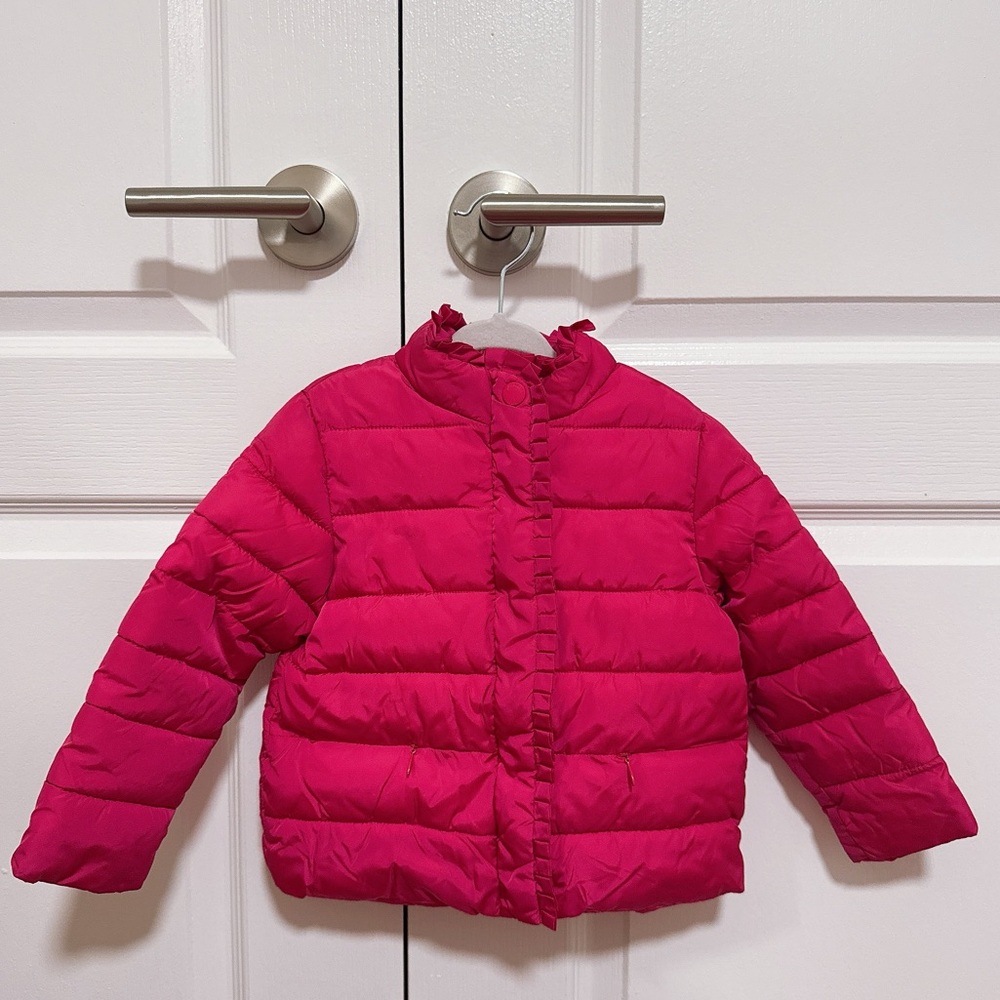 Jacadi 💕 Pink Puffer 3Y